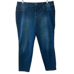 A3 Denim Jeans Daerk Wash Stretch Womens Size 16P